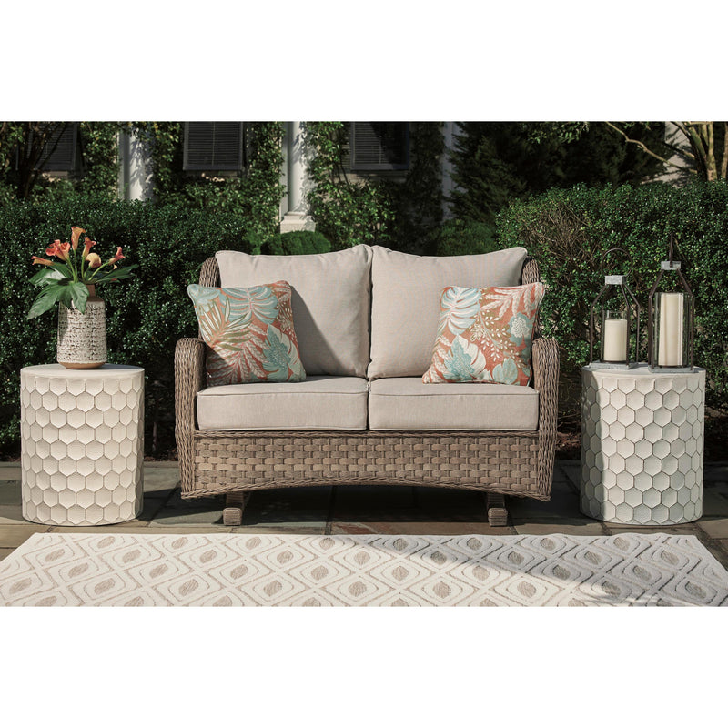 Signature Design by Ashley Clear Ridge P361 4 pc Outdoor Seating Set IMAGE 2