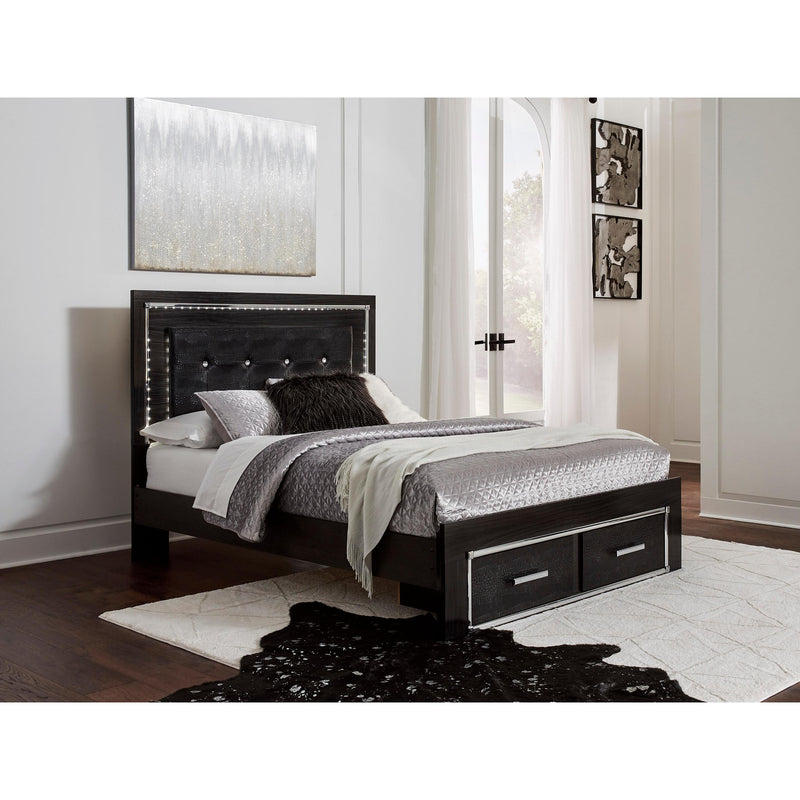 Signature Design by Ashley Kaydell B1420 9 pc Queen Panel Storage Bedroom Set IMAGE 2