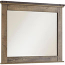 Signature Design by Ashley Trinell B446B76 6 pc Queen Poster Bedroom Set IMAGE 4