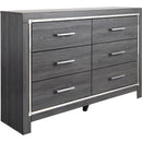 Signature Design by Ashley Lodanna B214B32 7 pc King Panel Storage Bedroom Set IMAGE 3