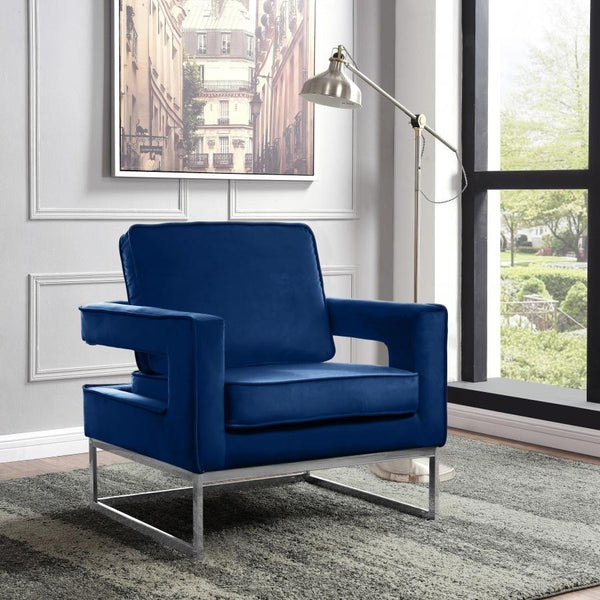 IFDC Stationary Fabric Accent Chair IF 6852 IMAGE 1
