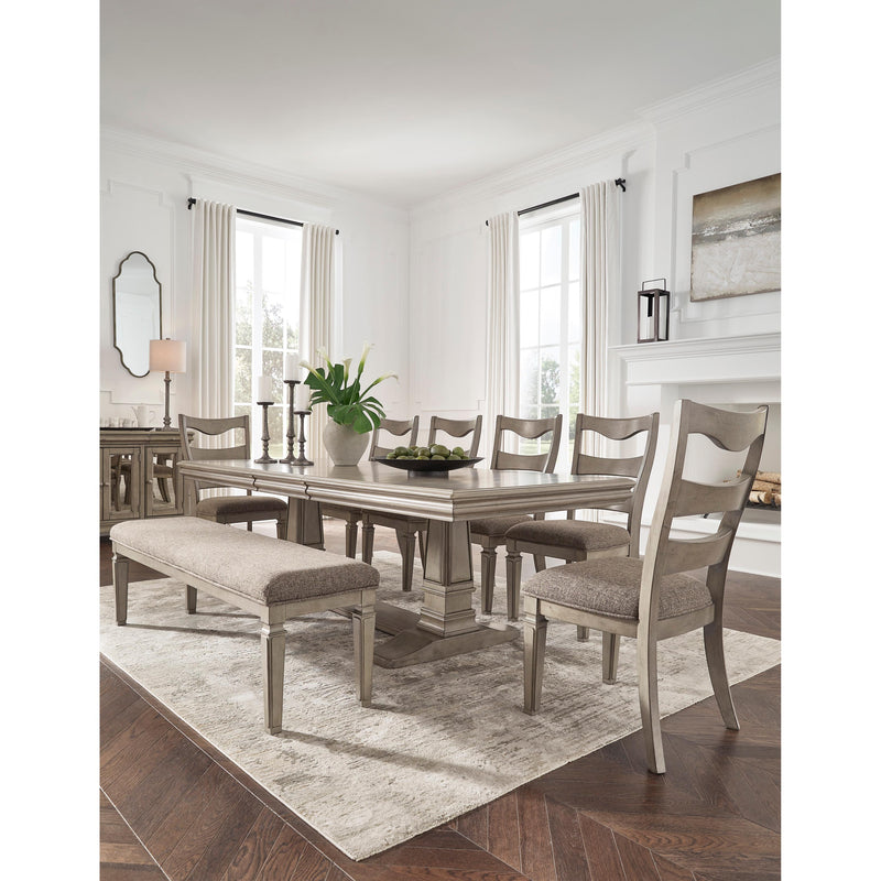 Signature Design by Ashley Lexorne Dining Table with Trestle Base D924-55B/D924-55T IMAGE 16
