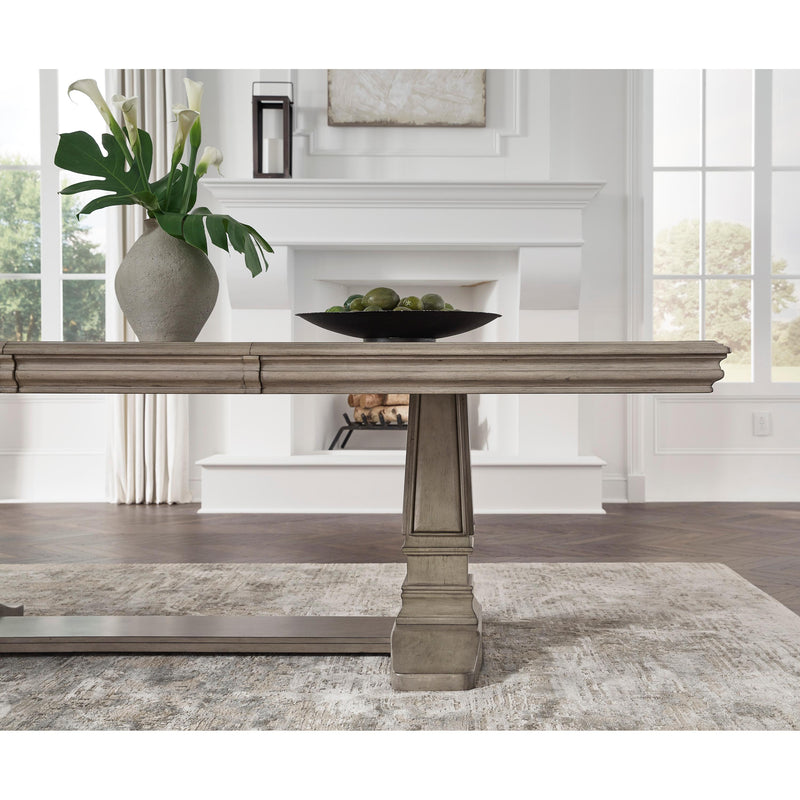 Signature Design by Ashley Lexorne Dining Table with Trestle Base D924-55B/D924-55T IMAGE 8