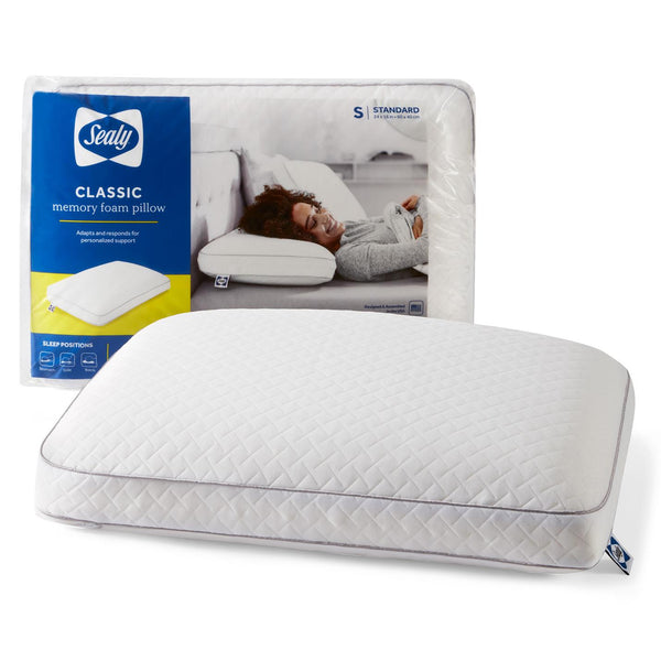 Sealy Pillows Bed Pillows Classic Memory Foam Pillow (Standard) IMAGE 1