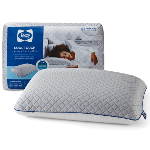 Sealy Pillows Bed Pillows Cool-Touch Memory Foam Pillow (Standard) IMAGE 1