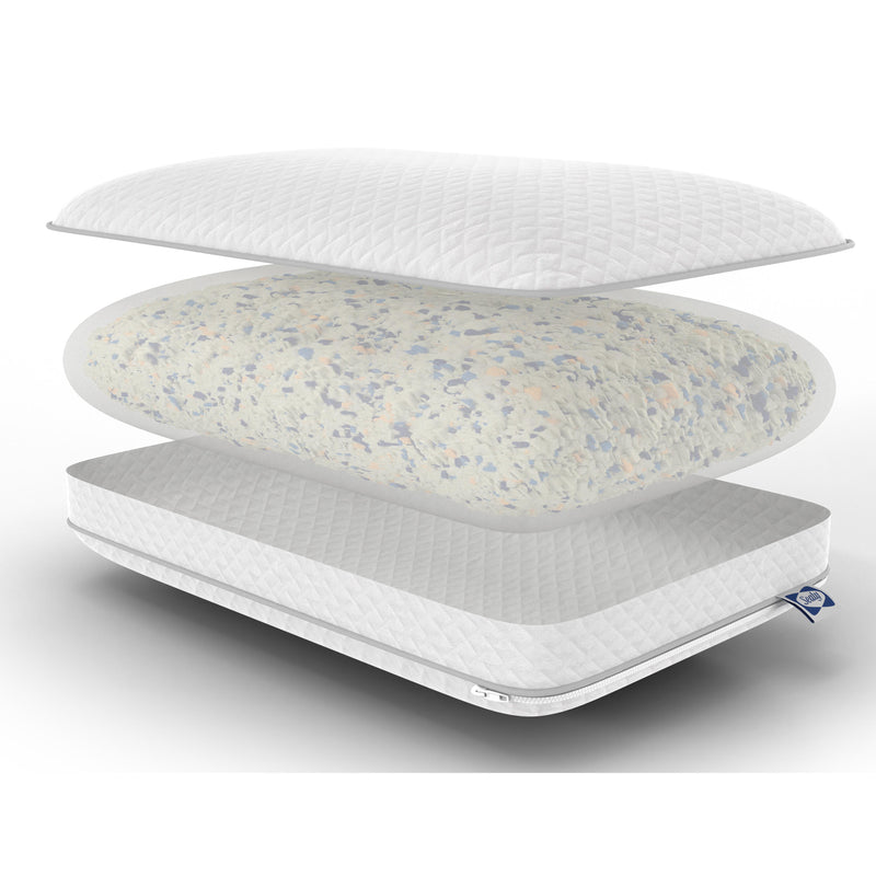 Sealy Pillows Bed Pillows Custom Comfort Bed Pillow (Standard) IMAGE 4