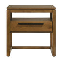 Donald Choi Bloc 1-Drawer Nightstand 0260350-016 IMAGE 1