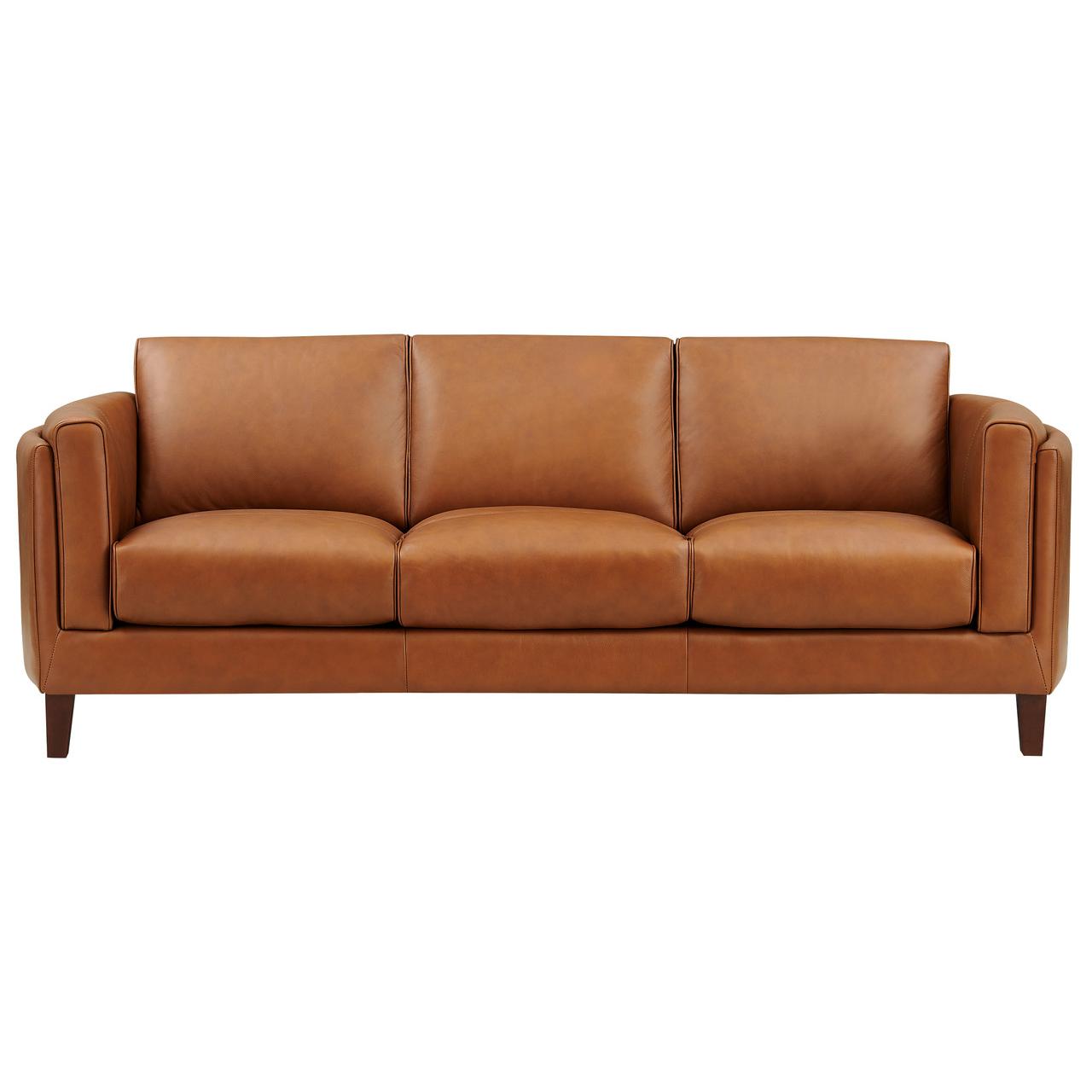 Amax Leather Pacer 6720-30-2362A Sofa - Nutmeg