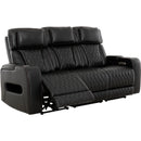 Primo International Heritage Power Reclining Leather Match Sofa 73879 IMAGE 1