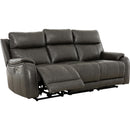 Primo International Heritage Power Reclining Leather Match Sofa 73873 IMAGE 2