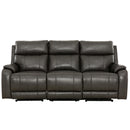 Primo International Heritage Power Reclining Leather Match Sofa 73873 IMAGE 3