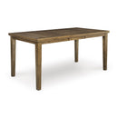 Signature Design by Ashley Urbinforte PCD592-32 Dining Room Counter Butterfly Extension Table IMAGE 1