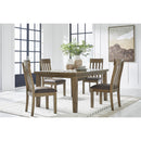Signature Design by Ashley Urbinforte PCD592-35 Dining Room Butterfly Extension Table IMAGE 12