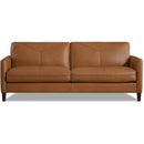 Hydeline Sofas Stationary Yorkdale Sofa - Cognac IMAGE 1
