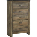 Signature Design by Ashley Trinell 5-Drawer Kids Chest B446-46 IMAGE 1