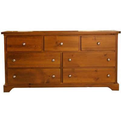 Mako Wood Furniture Polo 7-Drawer Dresser 800-40 IMAGE 1
