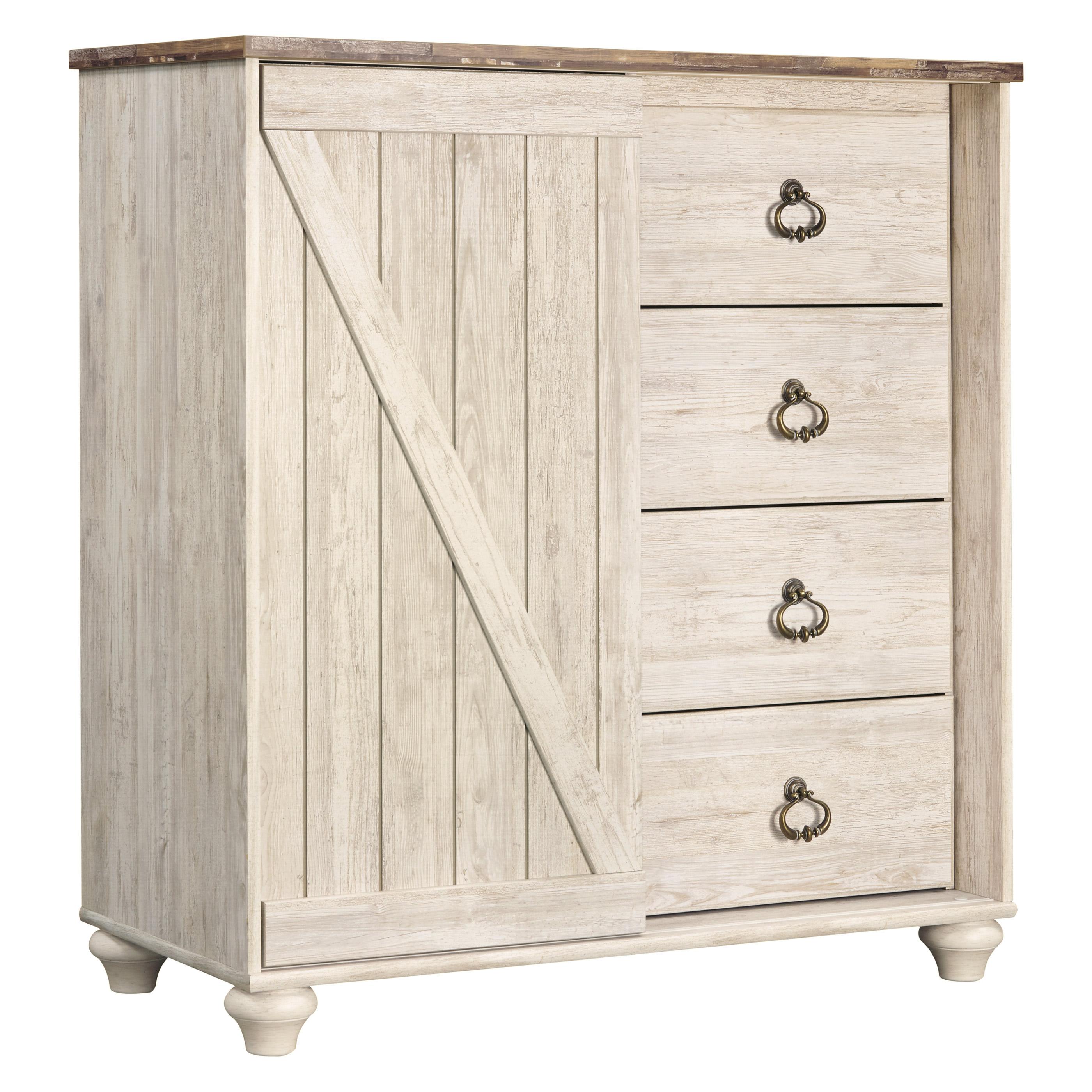 Signature Design by Ashley Willowton 4-Drawer Kids Chest B267-48
