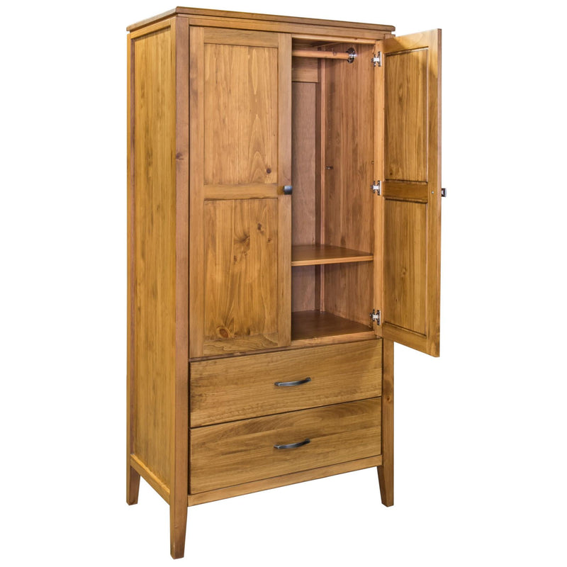 Mako Wood Furniture Robina 2-Drawer Armoire 4300-10 IMAGE 2