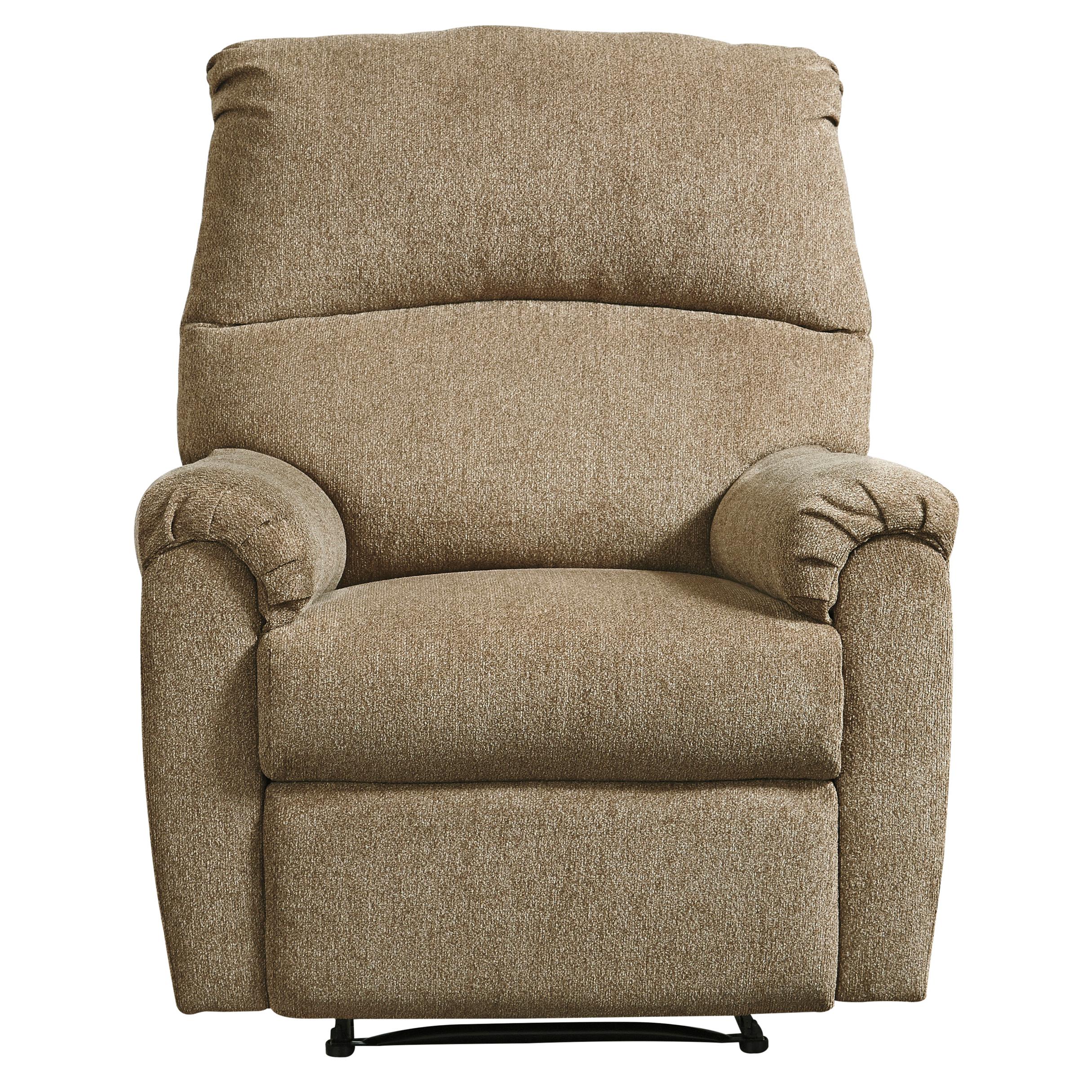 Signature Design by Ashley Nerviano Fabric Recliner with