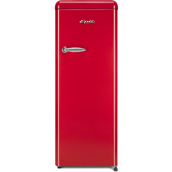 Epic 21.5-inch, 9 cu.ft. Freestanding All Refrigerator with Adjustable Thermostat RETRO IMAGE 1