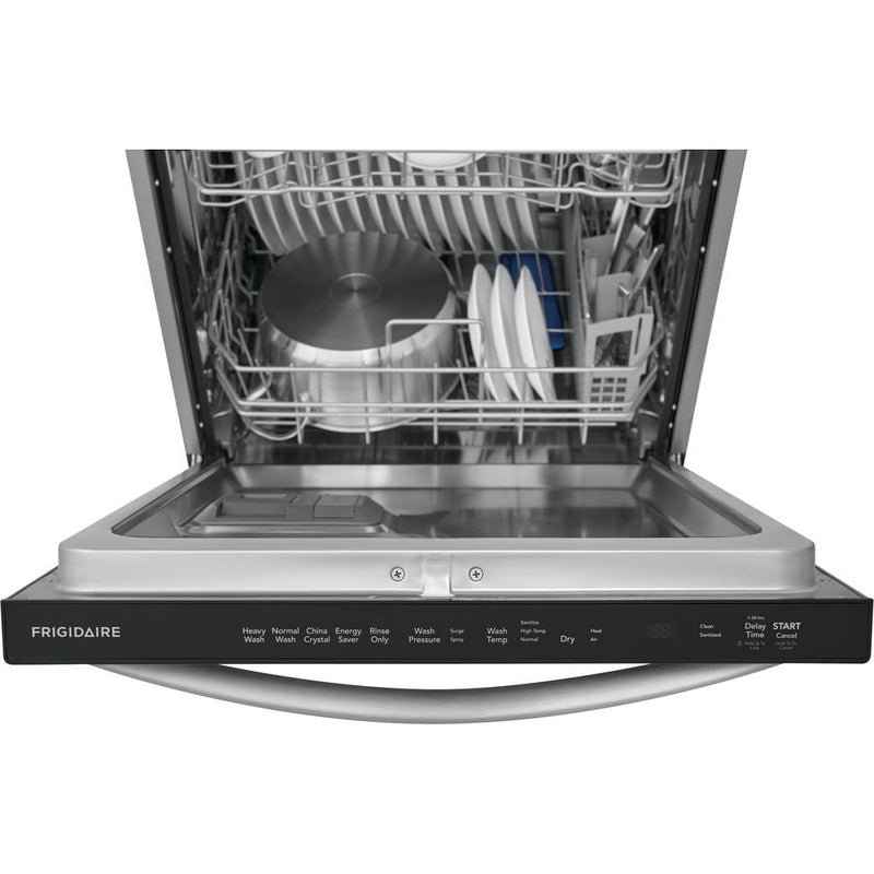 Frigidaire 24-inch Built-in Dishwasher with EvenDry™ 3 RACK SS INTERIOR IMAGE 4