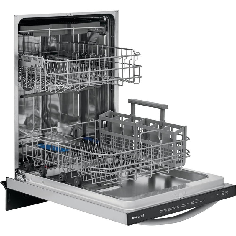 Frigidaire 24-inch Built-in Dishwasher with EvenDry™ 3 RACK SS INTERIOR IMAGE 9
