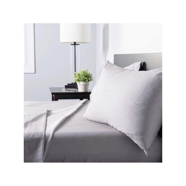Protect-A-Bed Bedding Sheet Sets Sateen Sheet Set - Gray (Full) IMAGE 1