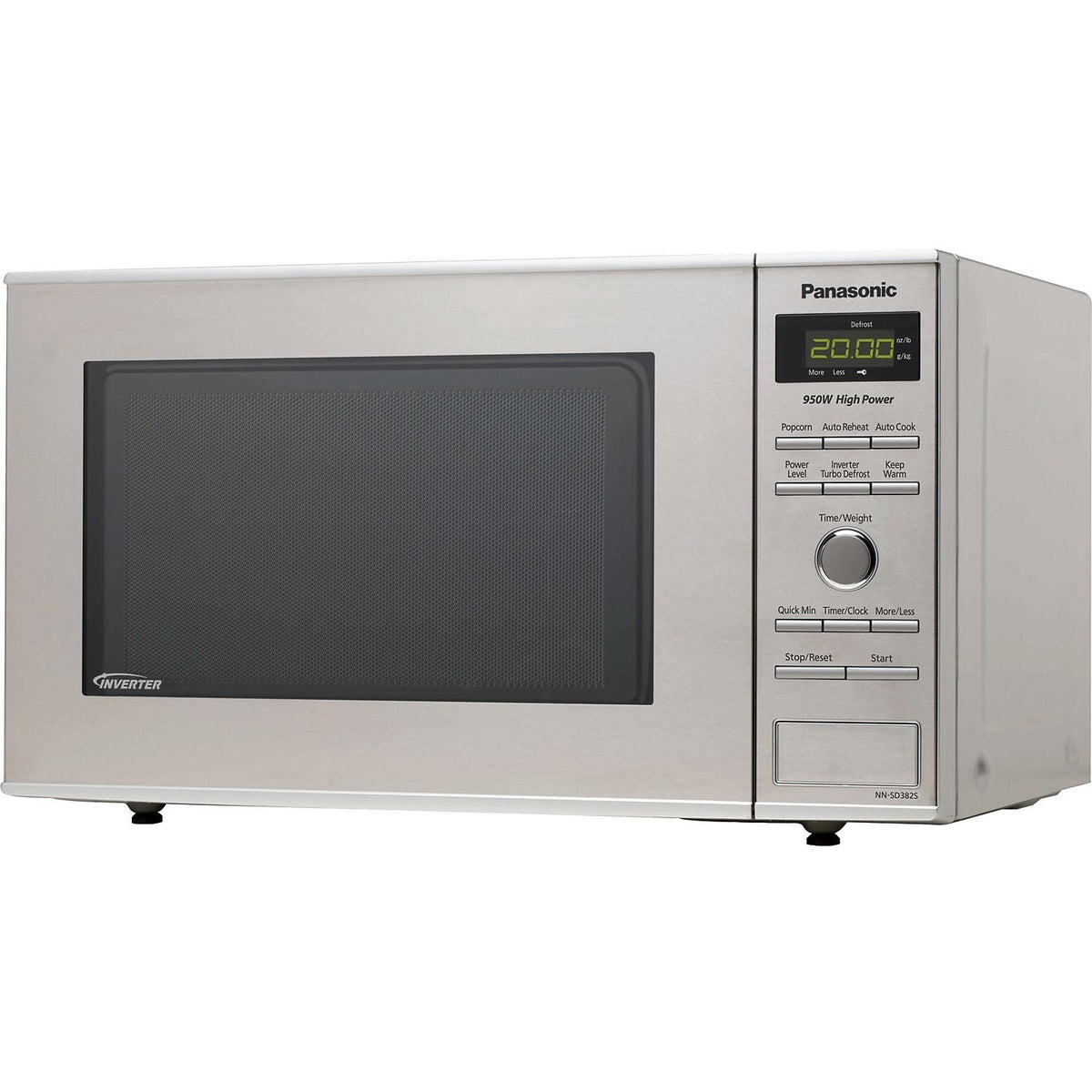 その他 Panasonic DWM-MS2 Panasonic Fingerprint Stainless Steel Countertop Microwave with