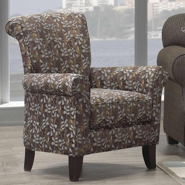  Decor-Rest Furniture Stationary Fabric Accent Chair 2470 Outback IMAGE 1