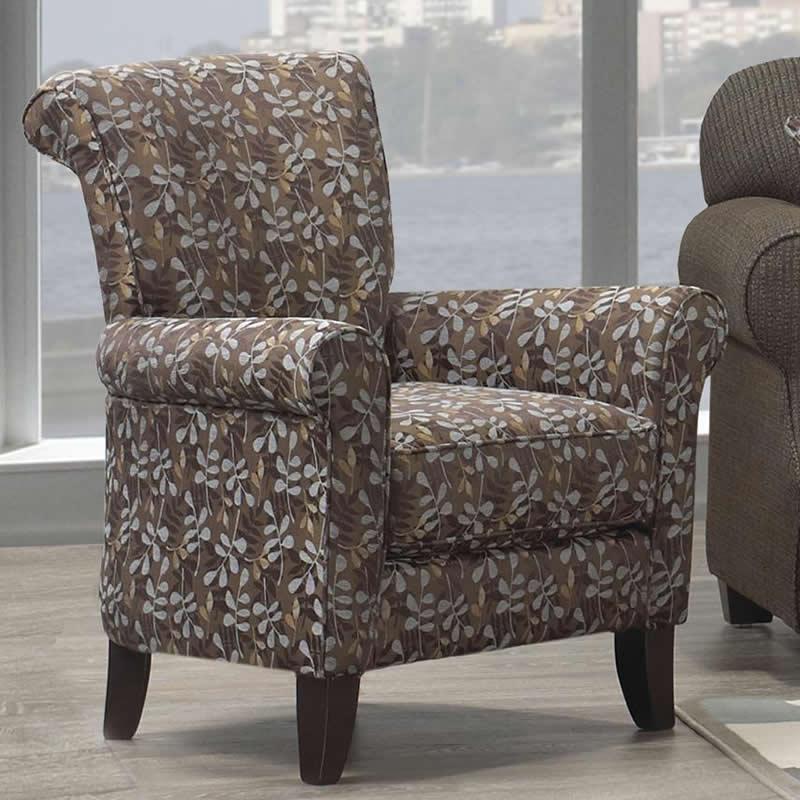  Decor-Rest Furniture Stationary Fabric Accent Chair 2470 Outback IMAGE 1