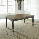  Liberty Furniture Industries Inc. Harvest Home 879-DR-5RLS 5 pc Dining Set IMAGE 2