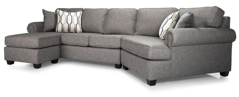 Decor-Rest Furniture Fabric 2 pc Sectional 2006 2pc Sectional Cudler