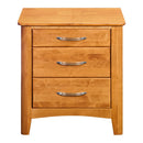  Mako Wood Furniture Sapphire 3-Drawer Nightstand 2700-65 IMAGE 1