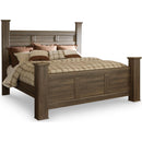  Signature Design by Ashley Juararo California King Poster Bed B251-68/B251-66/B251-94 IMAGE 1