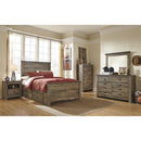  Signature Design by Ashley Trinell B446B10 Full Panel Bed with 2 Storage Drawers IMAGE 3