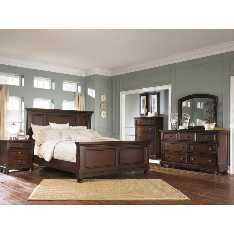 Millennium Porter B697 6 pc King Panel Bedroom Set IMAGE 1