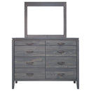  Mako Wood Furniture Robina 4300 6 pc Queen Panel Bedroom Set - Sand IMAGE 3