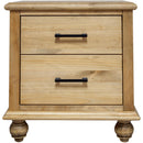  Mako Wood Furniture Victoria 8300 8 pc King Panel Bedroom Set IMAGE 5