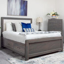  Mako Wood Furniture Delta M-8000 7 pc Queen Bedroom Set IMAGE 2