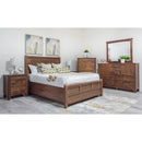  Mako Wood Furniture Saffron M-8700 7 pc Queen Bedroom Set IMAGE 1