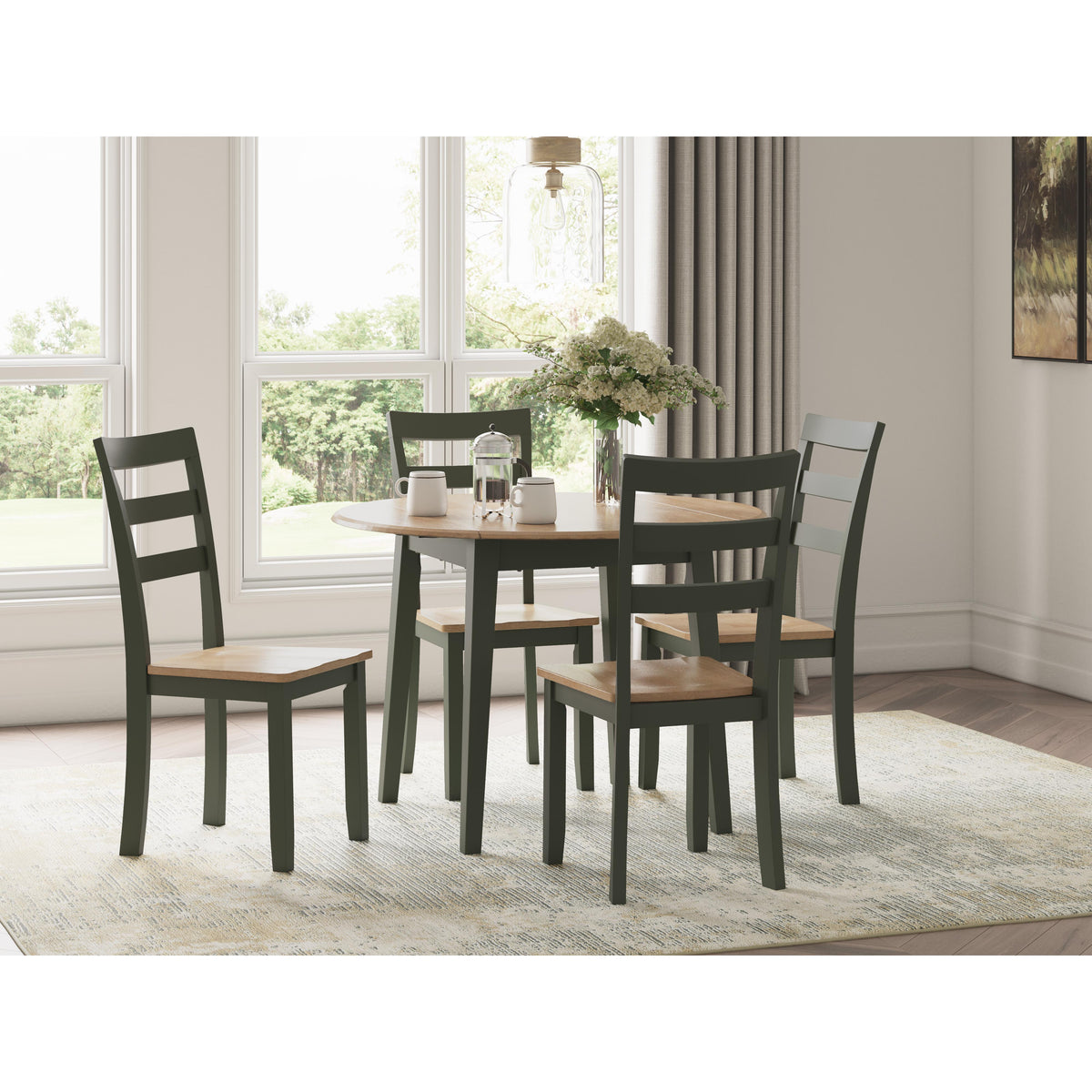 Signature Design by Ashley Gesthaven D401D1 pc Dining Set