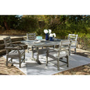  Signature Design by Ashley Visola P802P4 5 pc Outdoor Dining Set IMAGE 1