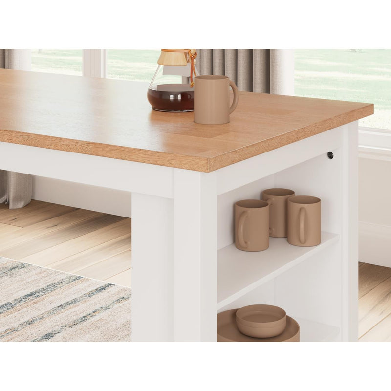 Signature Design by Ashley Gesthaven D398D3 3 pc Counter Height Dining Set IMAGE 15