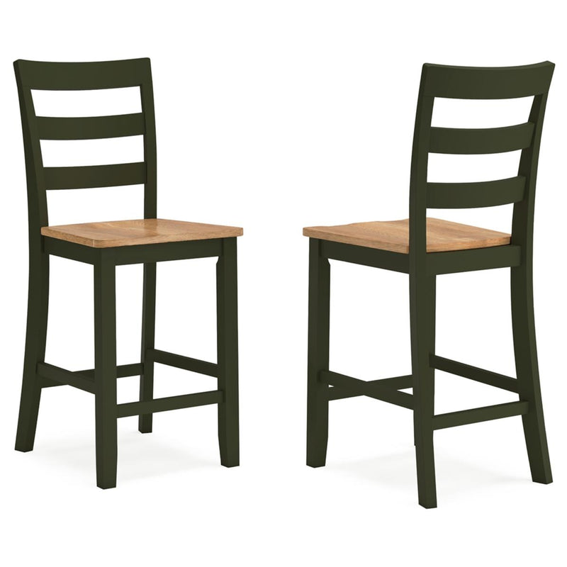 Signature Design by Ashley Gesthaven D401D3 3 pc Counter Height Dining Set IMAGE 7