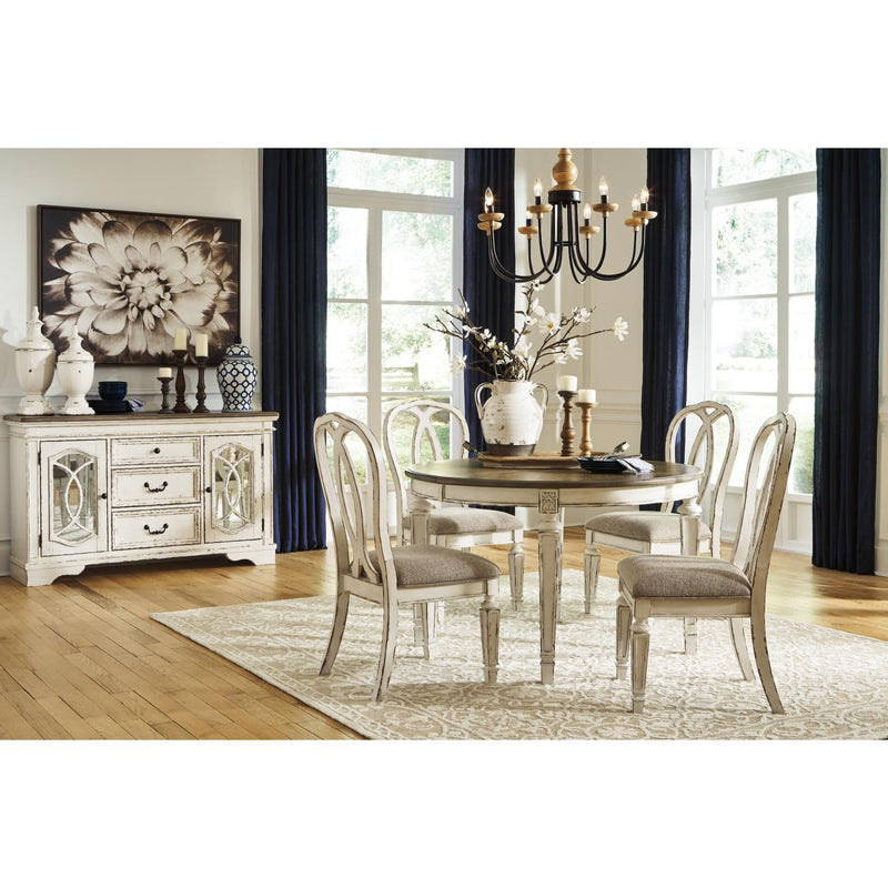 Signature Design by Ashley Realyn D743D2 5 pc Dining Set IMAGE 2