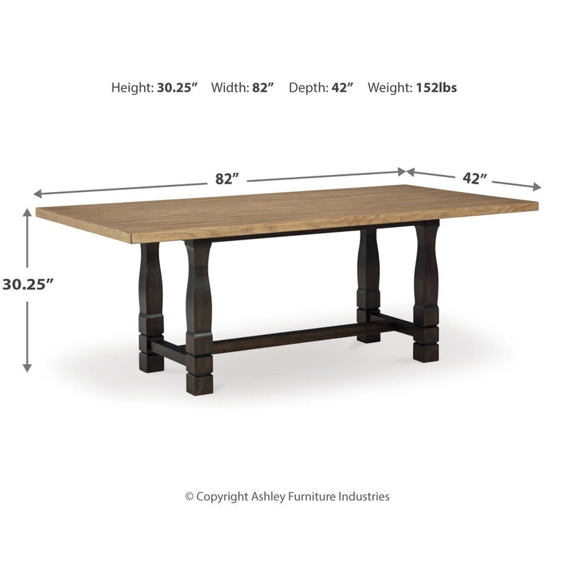 Signature Design by Ashley Charterton D753D3 9 pc Dining Set IMAGE 11
