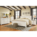 Signature Design by Ashley Willowton King Panel Bed B267-58/B267-56/B267-99 IMAGE 3