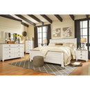  Signature Design by Ashley Willowton King Panel Bed B267-58/B267-56/B267-99 IMAGE 4