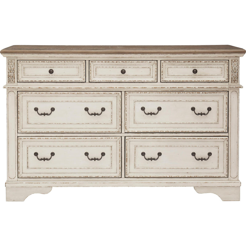  Signature Design by Ashley Realyn B743B46 7 pc Queen Upholstered Panel Bedroom Set IMAGE 3