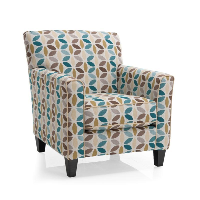 Decor-Rest Furniture Stationary Fabric Chair 2468-C IMAGE 1
